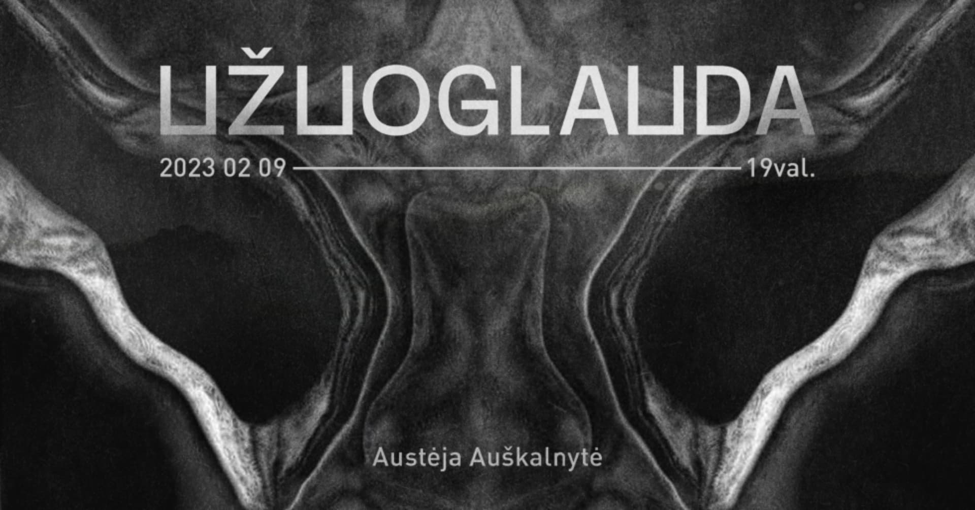 Light and sound installation “Užuoglauda/Shelter” by Austėja Auškalnytė