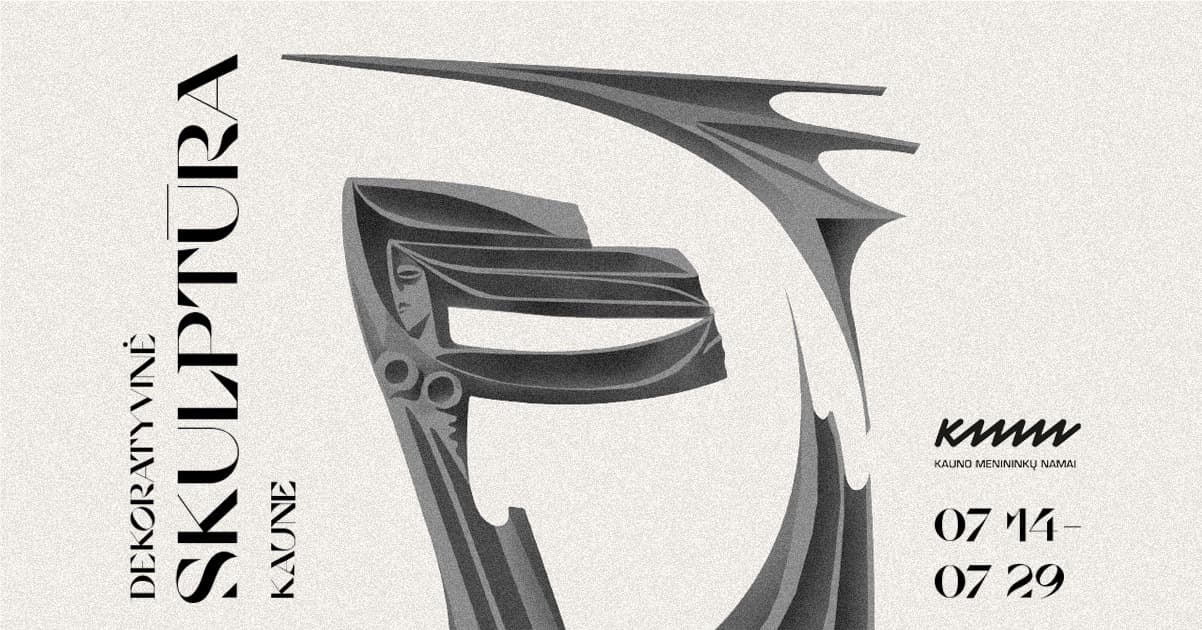 Exhibition “Decorative sculpture in Kaunas” by Tadas Bujanauskas